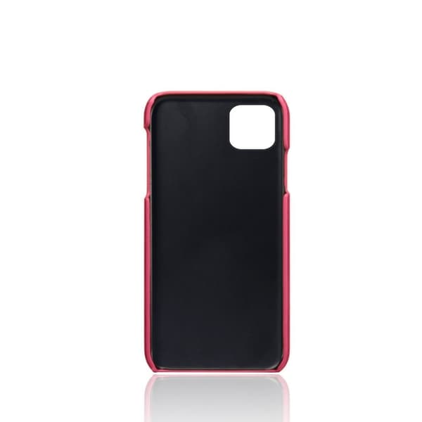 Dual Card Etui iPhone 12 / 12 Pro - Rose Pink