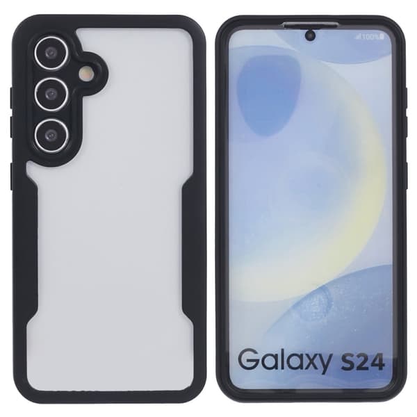 Samsung Galaxy S24 holdbart akryl cover - Gennemsigtig Transparent