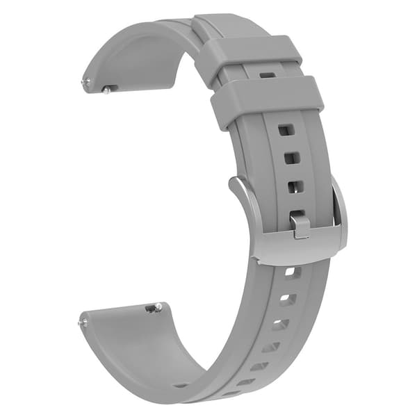 Huawei Watch GT 4 41mm Blød silikone urrem udskiftningstilbehør - Grå Silver grey