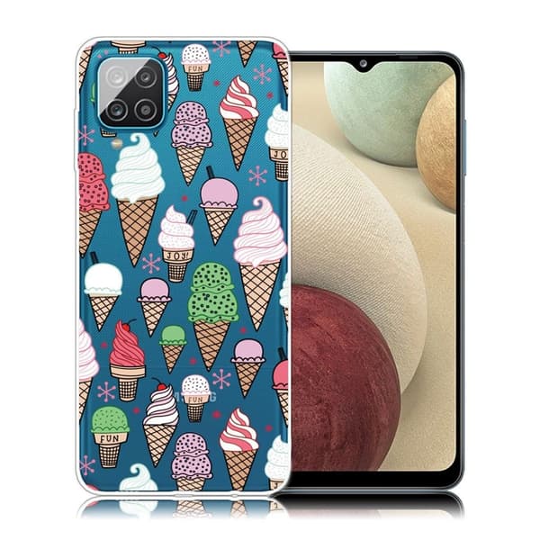 Deco Samsung Galaxy A12 5G skal - Glass multifärg