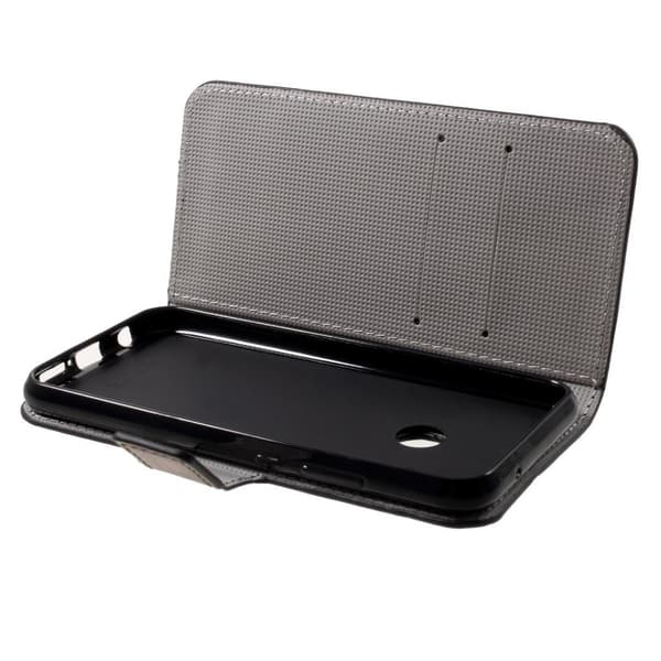 Huawei P20 Lite Etui laget av kunstlær og silikon - UK flagg Multicolor