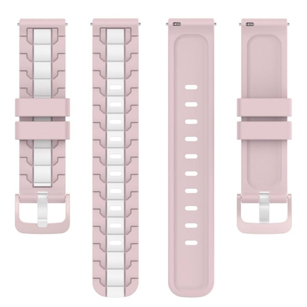 Omega Joint Mission MoonSwatch dual color silicone watch strap - Pink