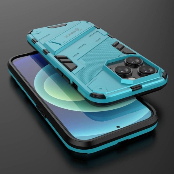 Shockproof Hybrid Suojakuori With A Modern Touch For iPhone 14 Pro Max - Vauvasininen Blue