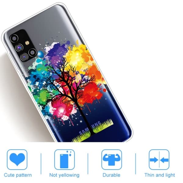 Deco Samsung Galaxy M31s cover - Flerfarvet Multicolor