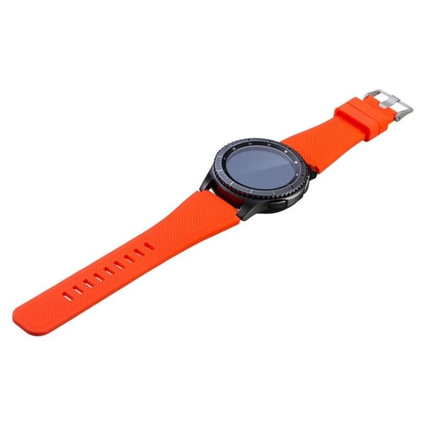 Samsung Gear S3 Klokkereim laget av silikon materiale - Rød Red