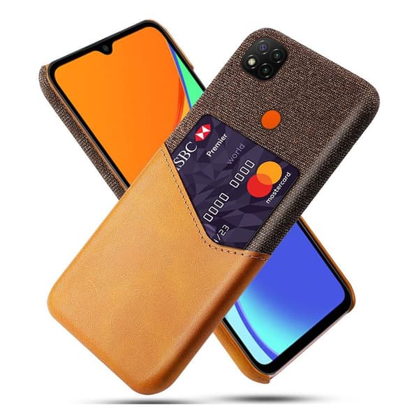 Bofink Xiaomi Redmi 9C Card Deksel - Brun Brown