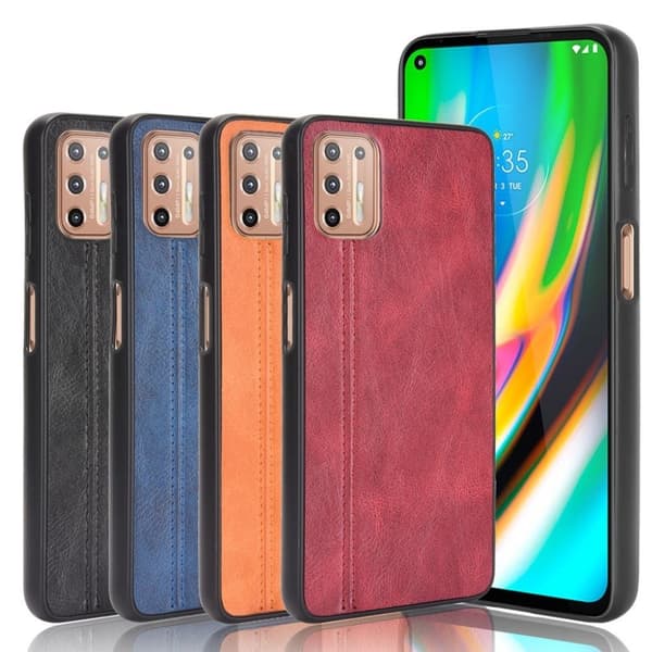 Admiral Motorola Moto G9 Plus Deksel - Svart Black