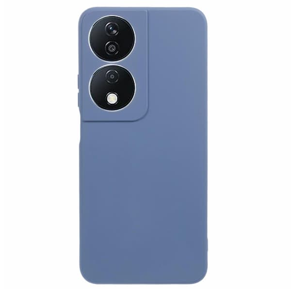 Mikrofiberforet blødt gummi Honor X7b / Honor Play 50 Plus cover - Lavendelgrå Silver grey