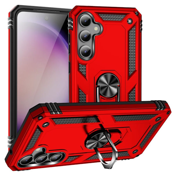Bofink Combat Galaxy S23 Fe Suojakotelo - Punainen Red