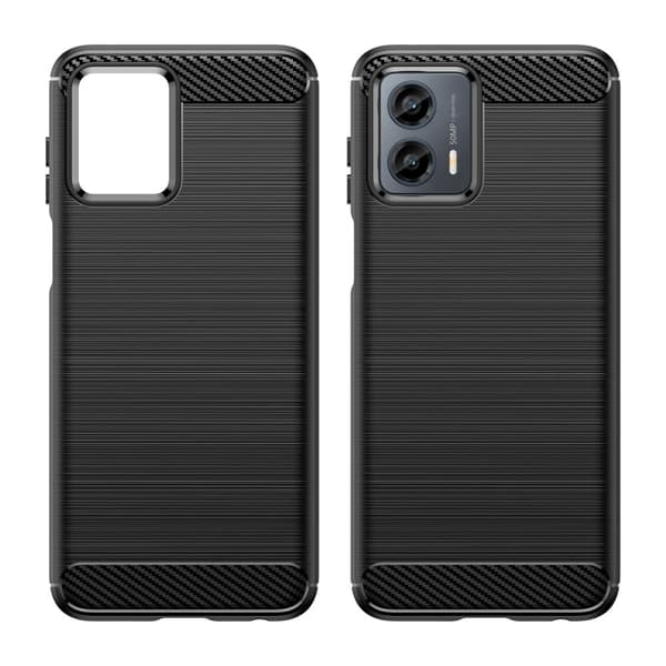 Carbon Flex Etui Motorola Moto G (2023) - Sort Black