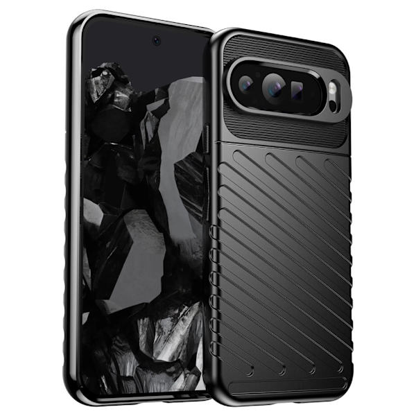 Thunder Google Pixel 9 Pro XL kotelot - Musta Black