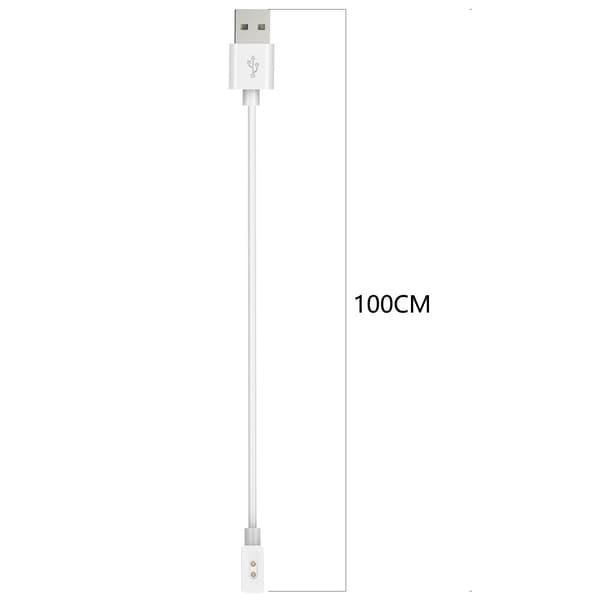 1 m Xiaomi Redmi Watch 3 Active / Lite 3 magnetisk opladningskabel - Hvid White