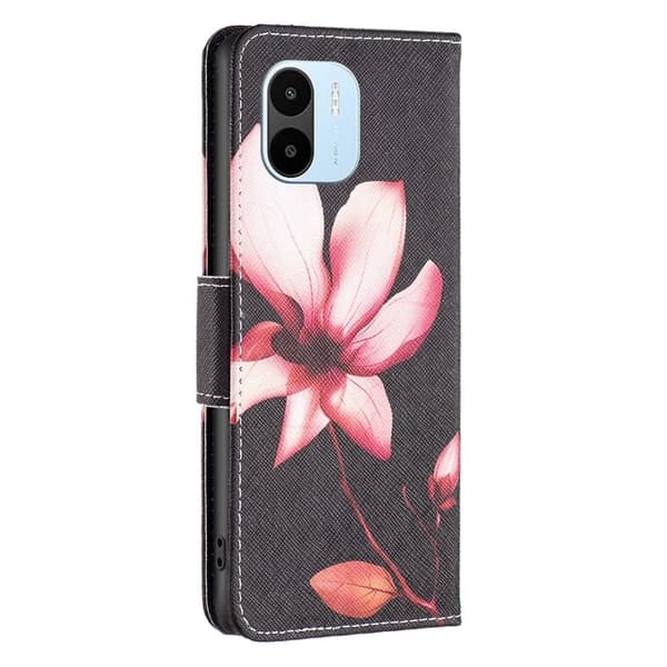 Wonderland Xiaomi Redmi A1 Läppäkotelo - Pinkki Flower Pink