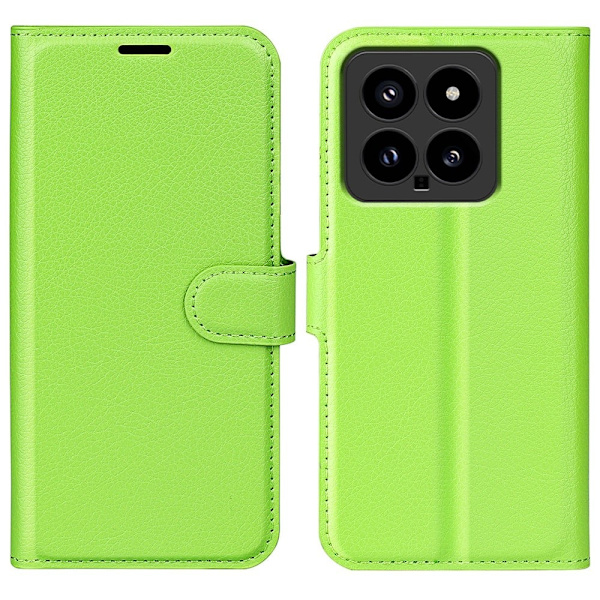 Klassisk Xiaomi 14 flip etui - Grøn Green