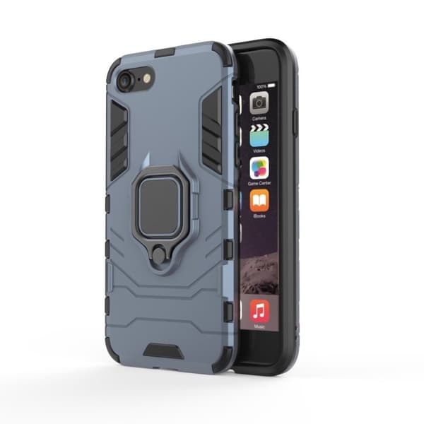 Ring Guard case - iPhone SE 2020 - Blå Blue