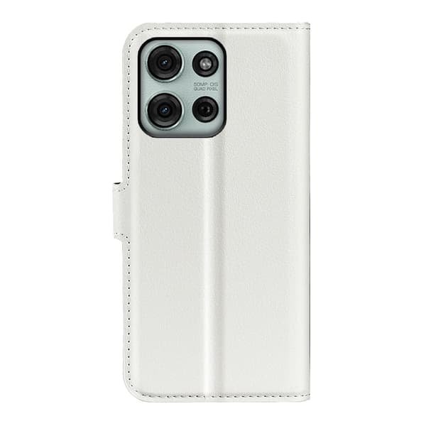 Classic Motorola Moto G75 flip etui - Hvit White