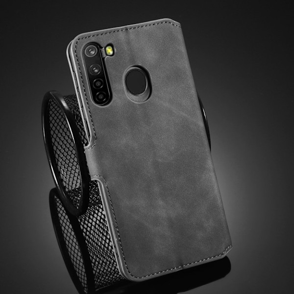 DG.Ming Samsung Galaxy A21 Retro Etui - Grå Silver grey