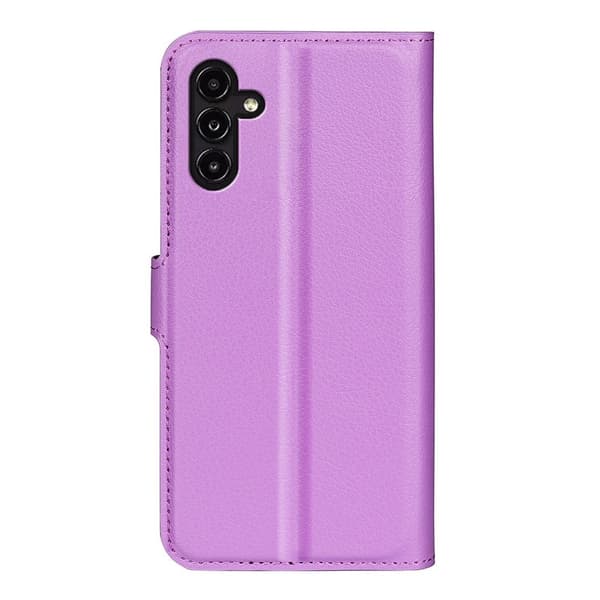 Klassisk Samsung Galaxy A14 Flip Etui - Lilla Purple