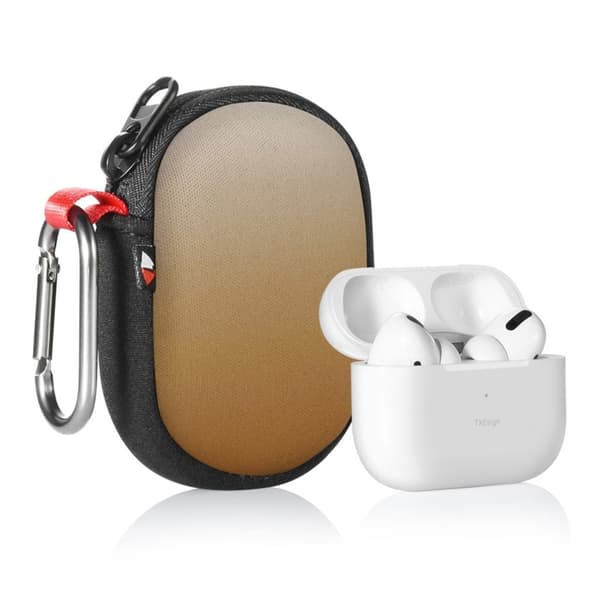 Airpods Pro förvaringsfodral med färggradienttema - Kaffe Brun
