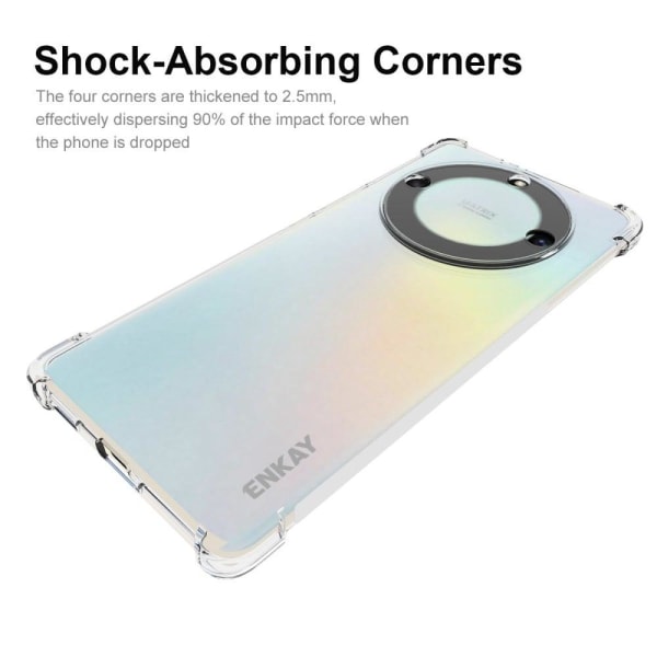 ENKAY clear drop-proof case for Honor X40 Transparent