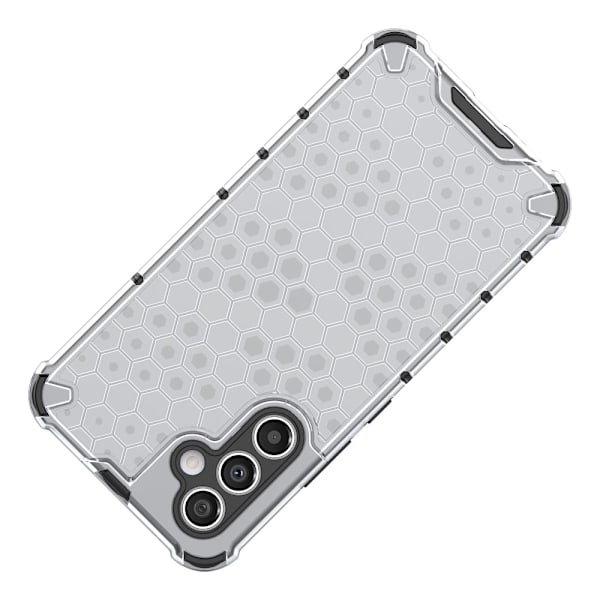 Bofink Honeycomb Samsung Galaxy A54 skal - Silver/Grå Silvergrå