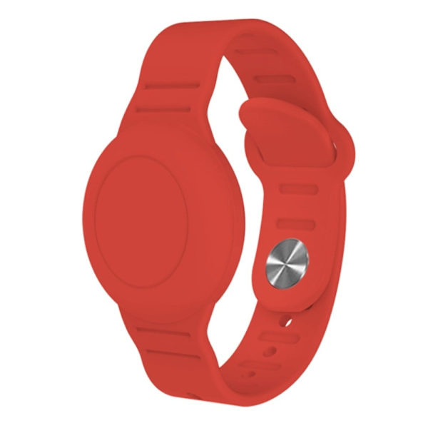 AirTags silikonarmband - Röd Röd