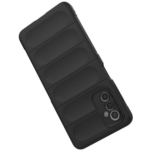 Mjukt greppformat Samsung Galaxy M52 5G skal - Lila Lila