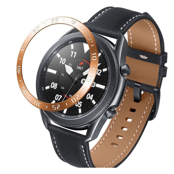 Samsung Galaxy Watch 3 (45mm) hållbar dial bezel - rosa guld / A Type Rosa