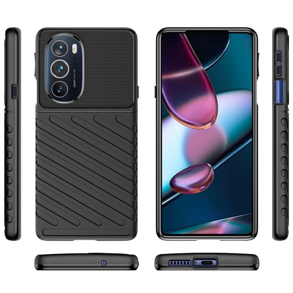 Thunder Motorola Edge 30 Pro skal - Svart Svart