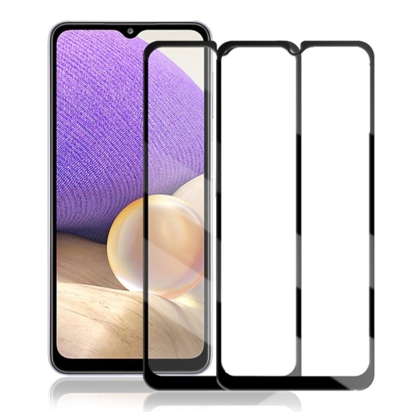 2 Pcs Amorus Extra Strong Grall Skärmskydd till Samsung Galaxy A Transparent