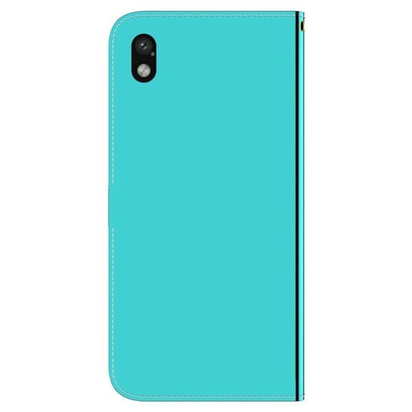 Mirror Sony Xperia Ace III flip-etui - Cyan Green