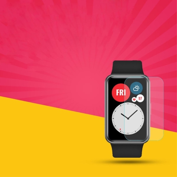 Huawei Watch Fit hållbar skärmskydd Transparent