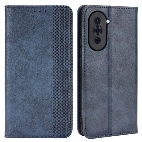 Bofink Vintage läder Huawei nova 10 Pro fodral - Blå Blå