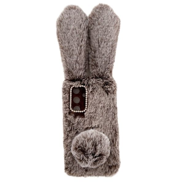 Fluffy Rabbit Samsung Galaxy S24 mobilskal - Brun Brun