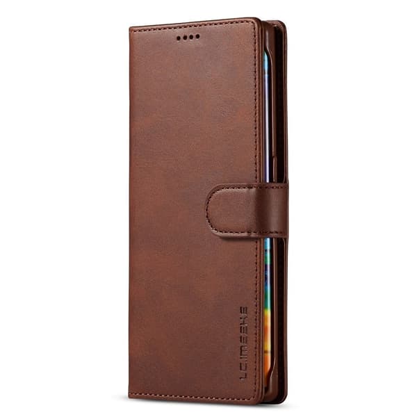 LC.IMEEKE Honor 50 Lite / Huawei Nova 8i Flippetui - Brun Brown