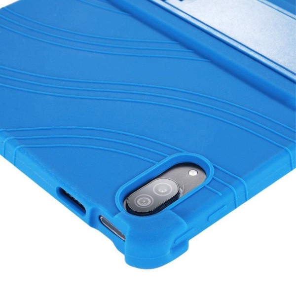 Lenovo Tab P11 Pro slide-out style kickstand silicone case - Blu Blue