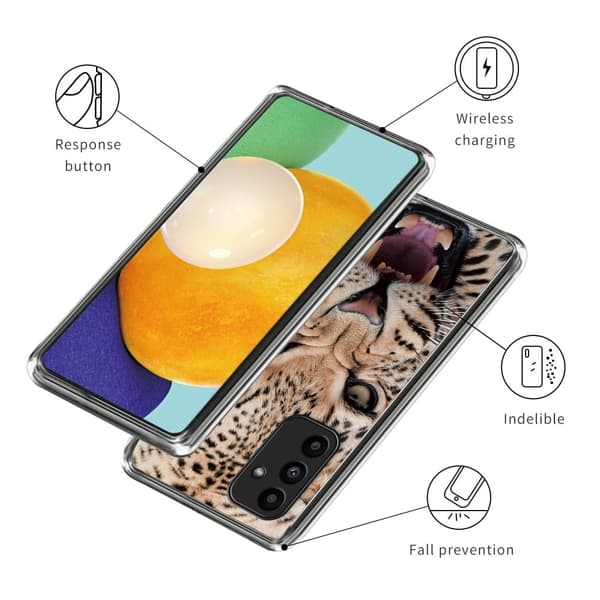 Deco Samsung Galaxy A15 kotelot - Leopardi Brown