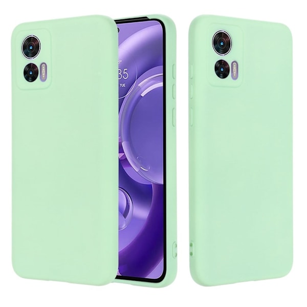 Matte Liquid silikone cover til Motorola Edge 30 Neo - Grøn Green