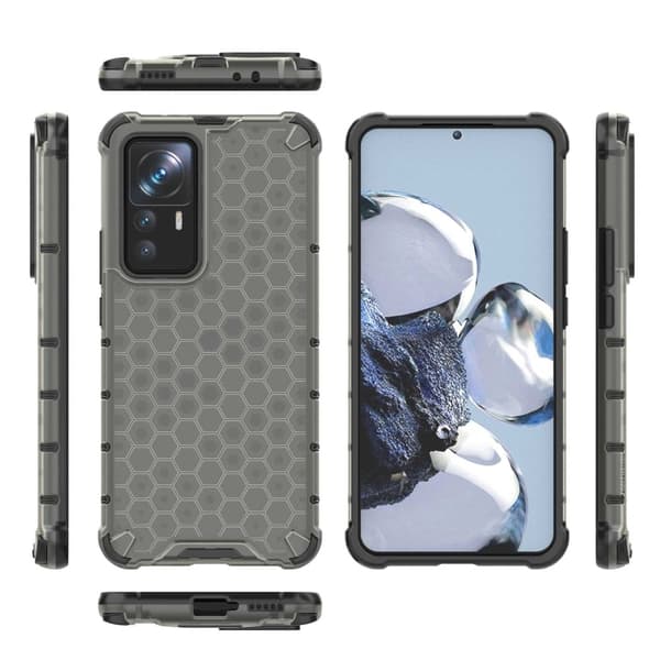 Bofink Honeycomb Xiaomi 12T Pro Etui - Sort Black