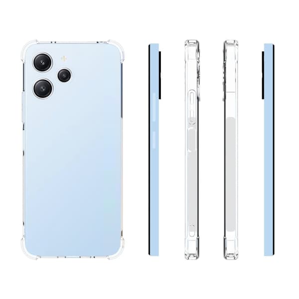 Lux-Case Airbag-deksel for Xiaomi Redmi 12 Transparent