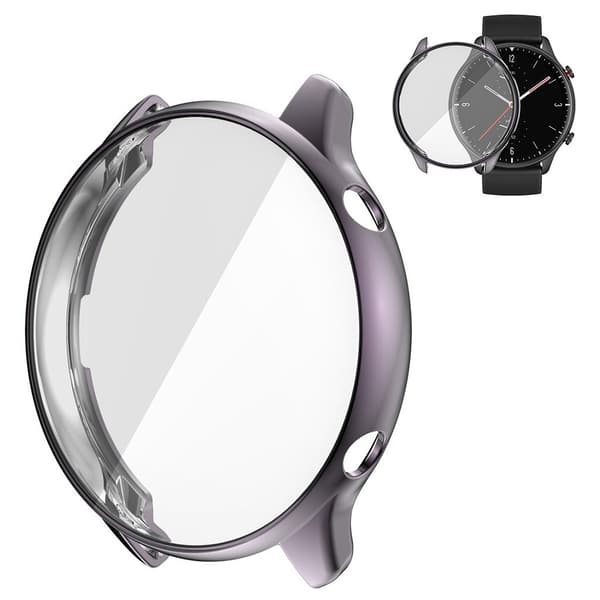 Amazfit GTR 2 glasad ram - Grå Silvergrå