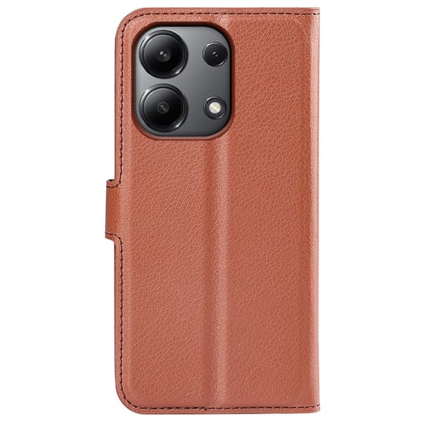 Classic Xiaomi Redmi Note 13 4G flip kuoret - Ruskea Brown