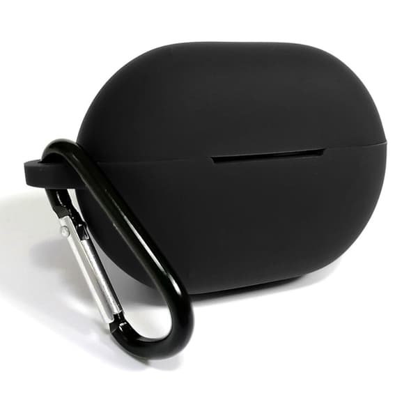Huawei FreeBuds Pro 2 simpelt silikoneetui med spænde - Sort Black