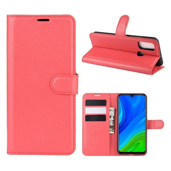 Classic Huawei P Smart 2020 flip etui - Rød Red