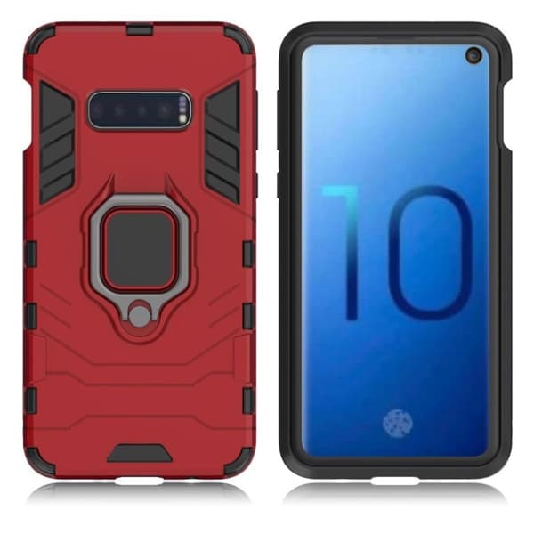 Ring Guard cover - Samsung Galaxy S10 Lite - Rød Red