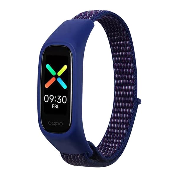 Oppo Band Style nylon kellonauha - Indigo Blue