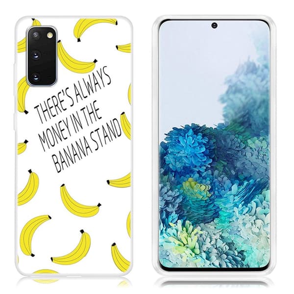 Deco Samsung Galaxy S20 Cover - Banan Yellow