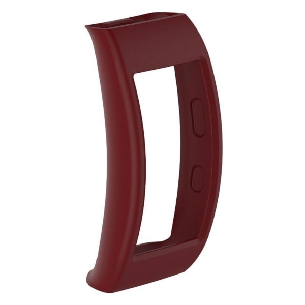 Samsung Gear Fit2 Pro silikone etui - vinrød Red