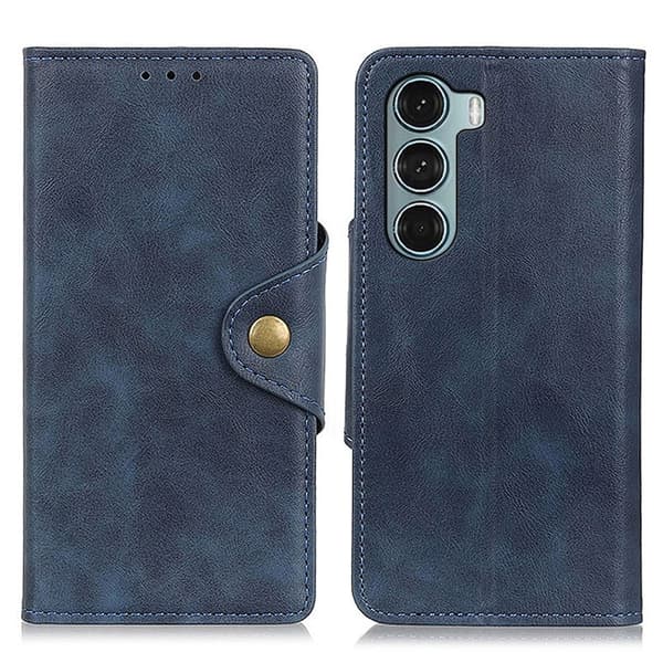 Alpha Motorola Moto G200 5G Flip Etui - Blå Blue