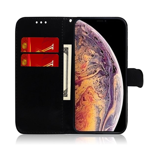 Mirror etui til iPhone Xs Max - Sort Black